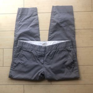 J. Crew cropped chino pants